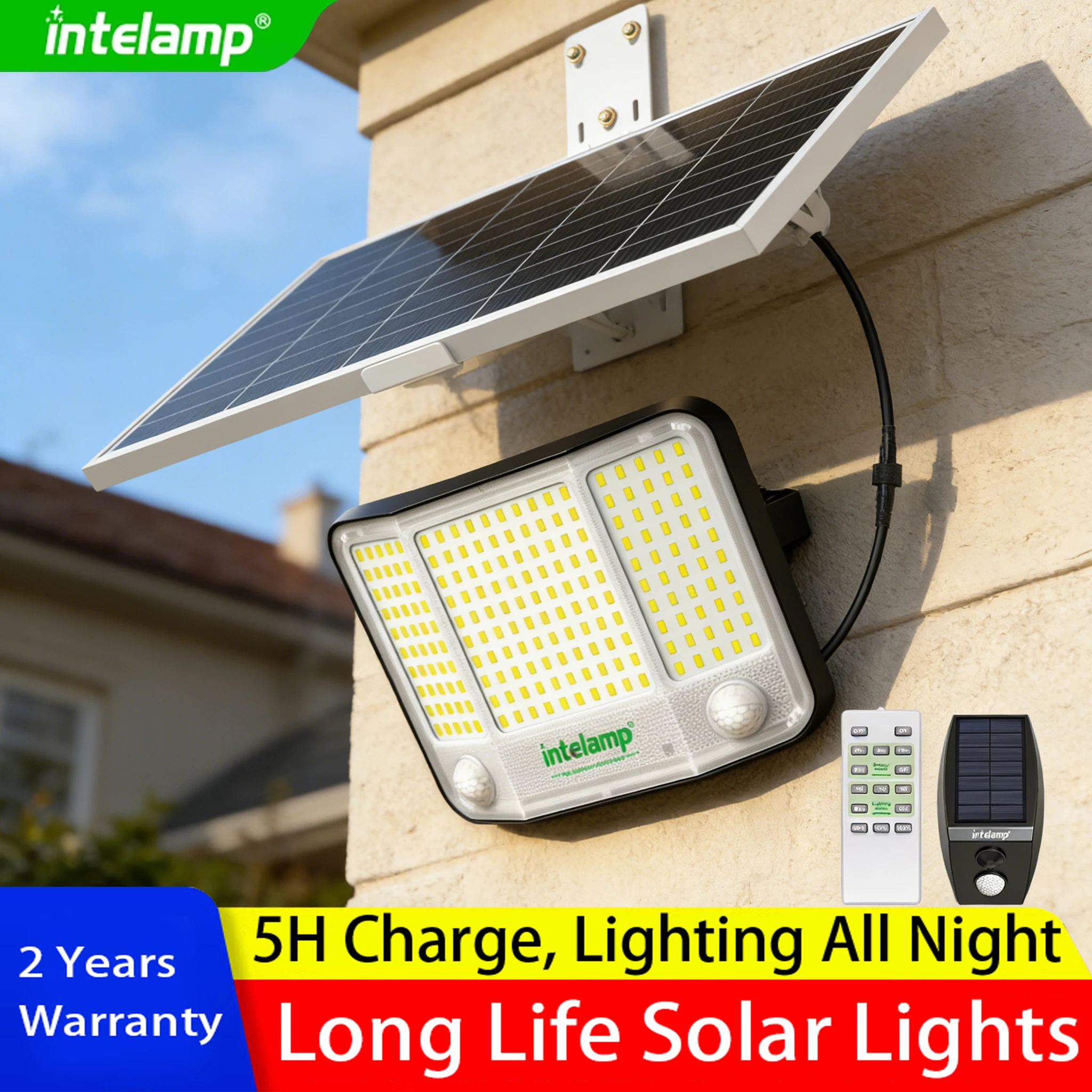 Солнечные уличные светильники с 3 режимами, датчиком движения, сверхъяркие, настенные, IP65, водонепроницаемые, для сада, двора, дорожек, гаража
Солнечные уличные светильники с 3 режимами, датчиком движения, сверхъяркие, настенные, IP65, водонепроницаемые, для сада, двора, дорожек, гаража