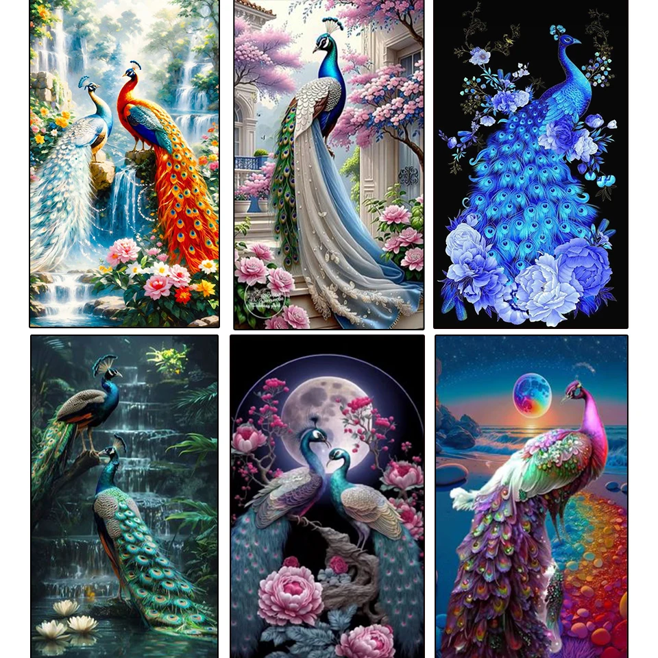 Peacock 5DDIY Diamond Painting Landscape Art Mosaic Embroidery Cross Embroidery Full Diamond Dot Painting Rhinestone Decoration
Peacock 5DDIY Diamond Painting Landscape Art Mosaic Embroidery Cross Embroidery Full Diamond Dot Painting Rhinestone Decoration