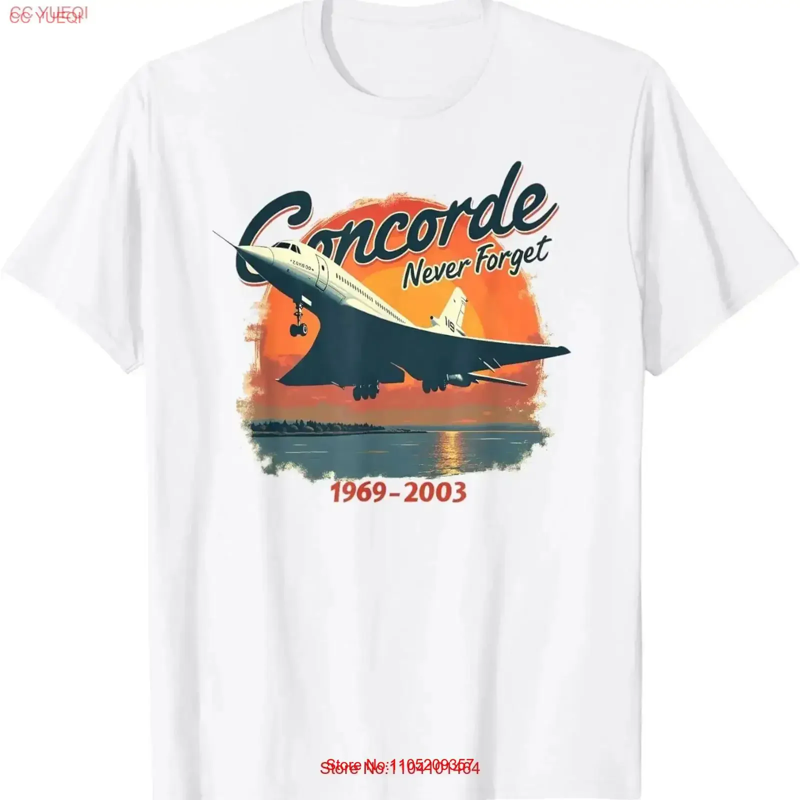 Concorde Never Forget Retro T Shirt vintage Washed Stretched Soft Slightly Breathable graphic designer clothes streetwear
Concorde Never Forget Retro T Shirt vintage Washed Stretched Soft Slightly Breathable graphic designer clothes streetwear