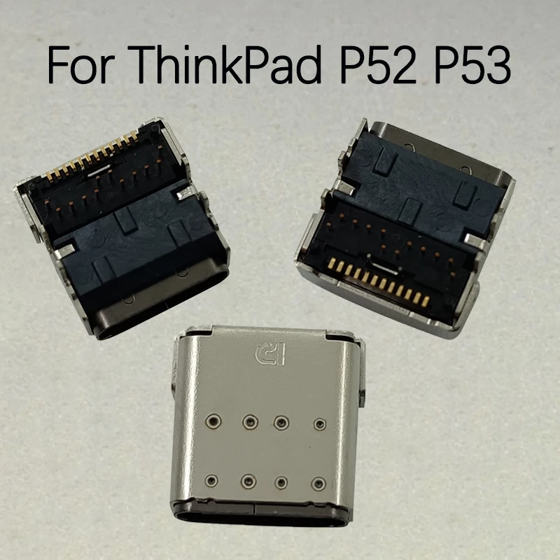 24Pin USB3.1 Type-C Female Socket For Lenovo ThinkPad P52 P53 SMD PCB Mount Laptop Power Charging Jack Replacement Repair Port
24Pin USB3.1 Type-C Female Socket For Lenovo ThinkPad P52 P53 SMD PCB Mount Laptop Power Charging Jack Replacement Repair Port
