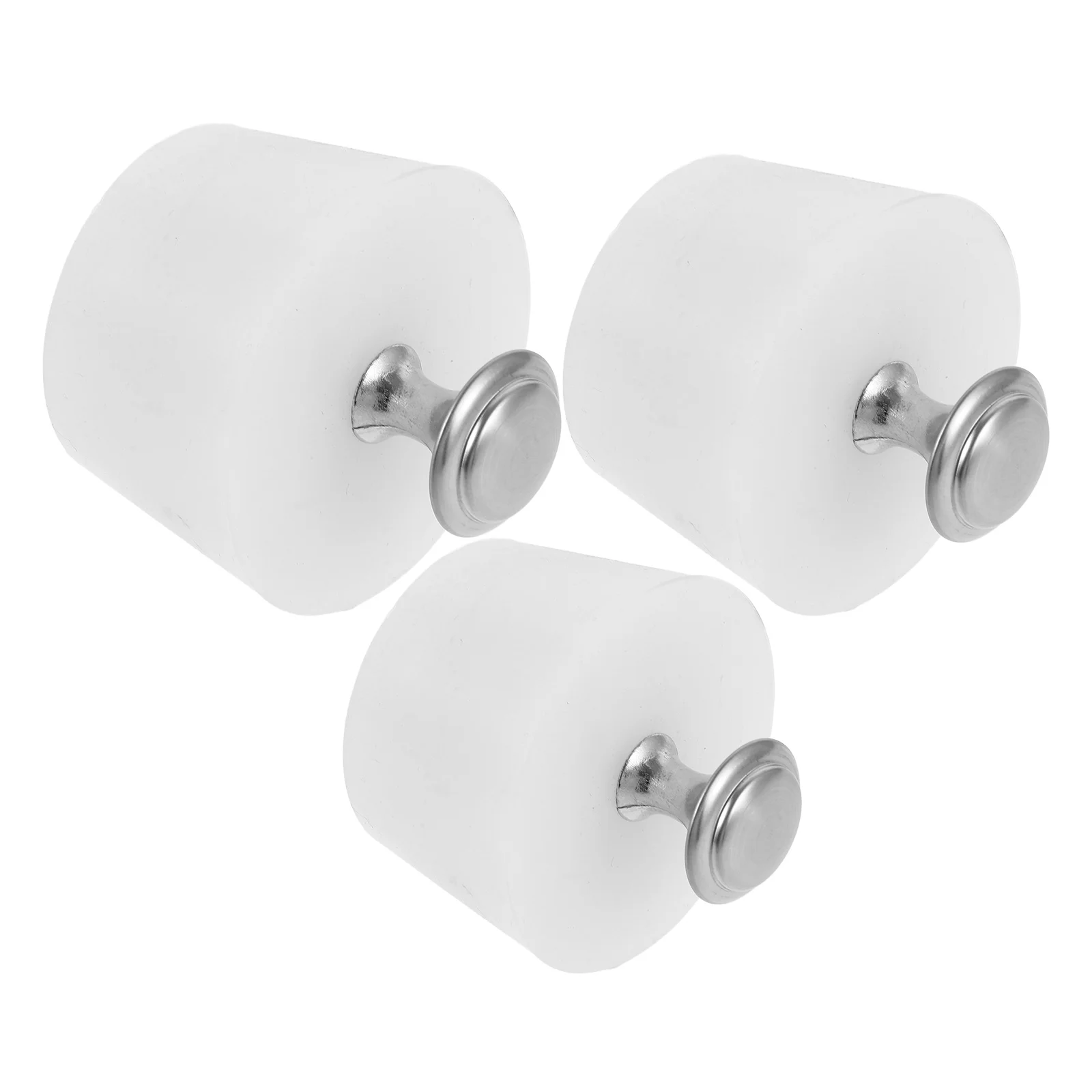 3 Pcs Leak proof Silicone Stopper Steel Handle for Sink Bathtub Pool Drain Stable Easy to Clean Replacement Bath
3 Pcs Leak proof Silicone Stopper Steel Handle for Sink Bathtub Pool Drain Stable Easy to Clean Replacement Bath