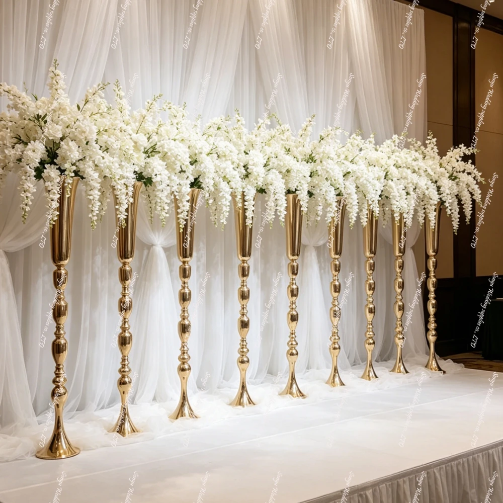 50cm/100cm)8-10pcs)f30 Wholesale Flower Stand Centerpiece Gold Wedding Table Centerpieces Metal Flower Stand for Wedding Decorat
50cm/100cm)8-10pcs)f30 Wholesale Flower Stand Centerpiece Gold Wedding Table Centerpieces Metal Flower Stand for Wedding Decorat