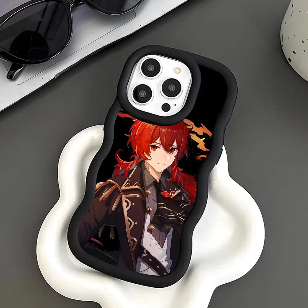Game GI Diluc Phone Case for iPhone 17 16 15 14 13 12 11 Air Pro Max Plus Black Soft TPU Wavy Edge Cover
Game GI Diluc Phone Case for iPhone 17 16 15 14 13 12 11 Air Pro Max Plus Black Soft TPU Wavy Edge Cover