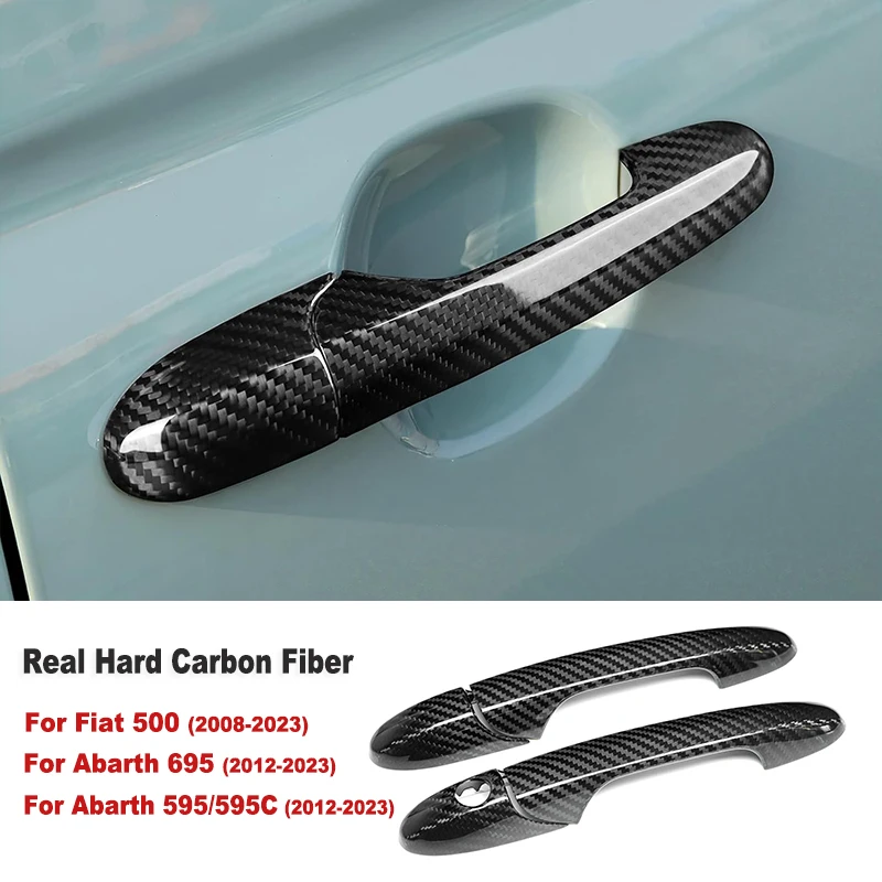 Real Dry Carbon Fiber Exterior Styling Modification Car Sticker For Fiat 500 Abarth 595 695 2012-2023 Door Handle Cover Sticker
Real Dry Carbon Fiber Exterior Styling Modification Car Sticker For Fiat 500 Abarth 595 695 2012-2023 Door Handle Cover Sticker