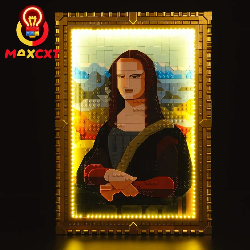 Светодиодный светильник MAXCXT для 31213 Mona Lisa, декоративная лампа «сделай сам», с батарейным блоком (не включает набор строительных блоков Lego )
Светодиодный светильник MAXCXT для 31213 Mona Lisa, декоративная лампа «сделай сам», с батарейным блоком (не включает набор строительных блоков Lego )
