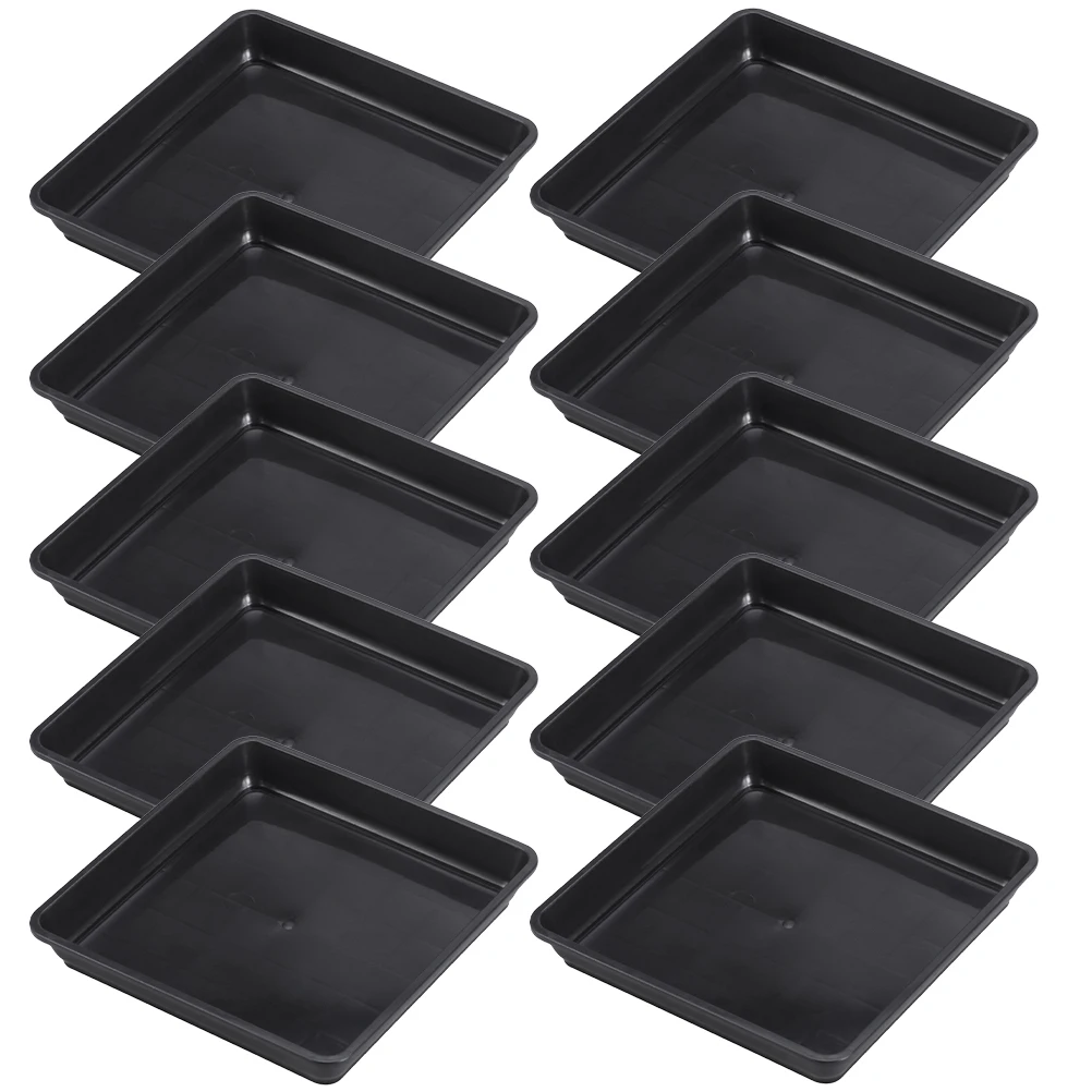 15 Pcs Square Plant Saucer Drip Trays for Plants Flower Pot Plastic Planter Saucers Tray Hold Water Collect Excess Drainage
15 Pcs Square Plant Saucer Drip Trays for Plants Flower Pot Plastic Planter Saucers Tray Hold Water Collect Excess Drainage