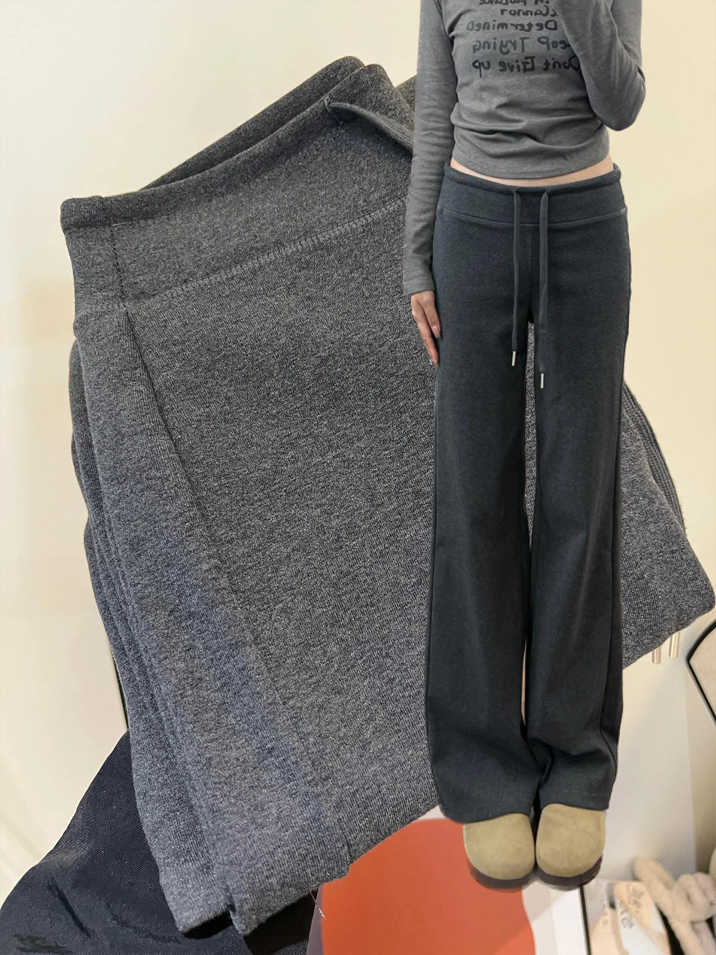 ay Fce Lined High Waist Yoga Pants Straight Leg Narrow Fit Drapey Thiened Spor Sweatpants Casual American Sle
ay Fce Lined High Waist Yoga Pants Straight Leg Narrow Fit Drapey Thiened Spor Sweatpants Casual American Sle
