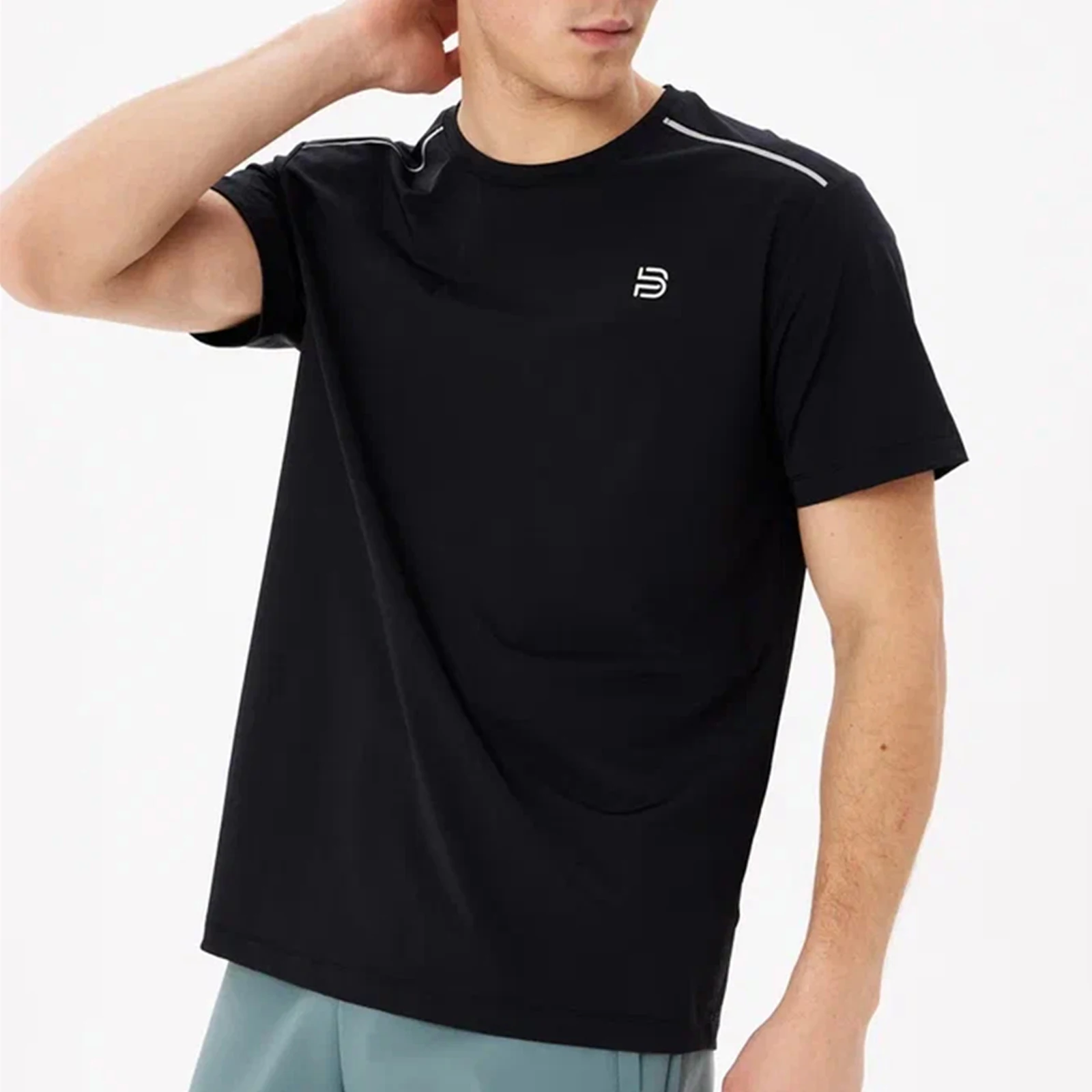 Baasploa Men T-Shirt Comfortable Breathable with Stretch T-Shirt Fashion Quick Drying Men Clothing Training Running Short Sleeve
Baasploa Men T-Shirt Comfortable Breathable with Stretch T-Shirt Fashion Quick Drying Men Clothing Training Running Short Sleeve