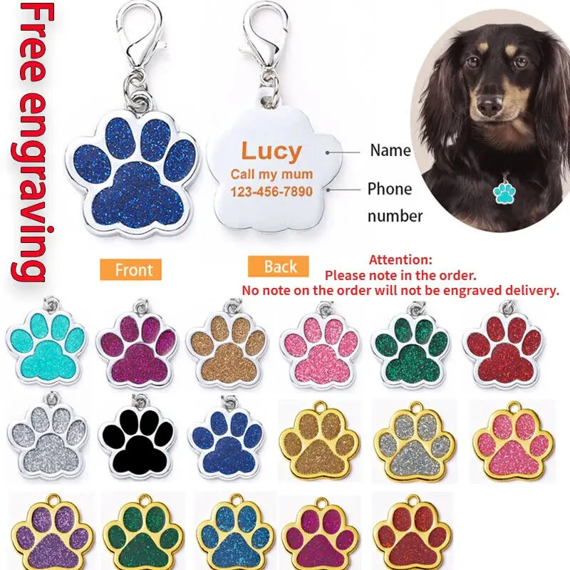 Personalized Pet Engraving ID Name Tag Dog Anti-lost Custom Collar Leash Accessories Cat ID Phone Tag Pendant Puppy Decorations
Personalized Pet Engraving ID Name Tag Dog Anti-lost Custom Collar Leash Accessories Cat ID Phone Tag Pendant Puppy Decorations