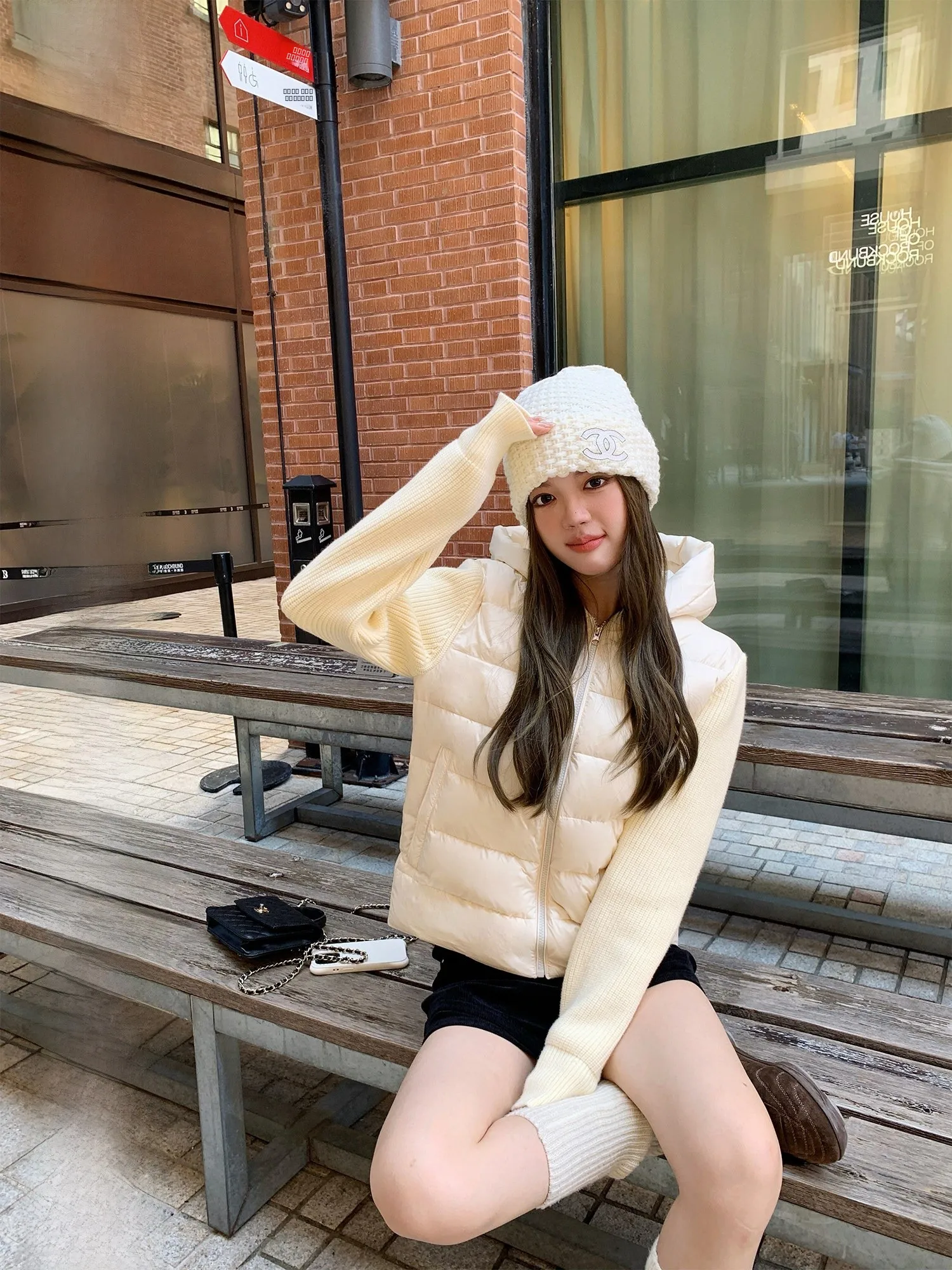 Женская зимняя легкая куртка Hhi Sli с пуховым наполнителем, вязаная, с пэчворком, повседневная, свободного кроя
Женская зимняя легкая куртка Hhi Sli с пуховым наполнителем, вязаная, с пэчворком, повседневная, свободного кроя