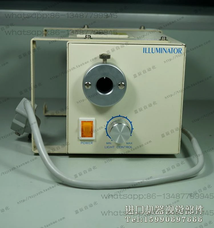 9 New ILLUMINATOR ELI-050J-OPT3077/3076 Machine Vision Microscope Halogen Light Source
9 New ILLUMINATOR ELI-050J-OPT3077/3076 Machine Vision Microscope Halogen Light Source