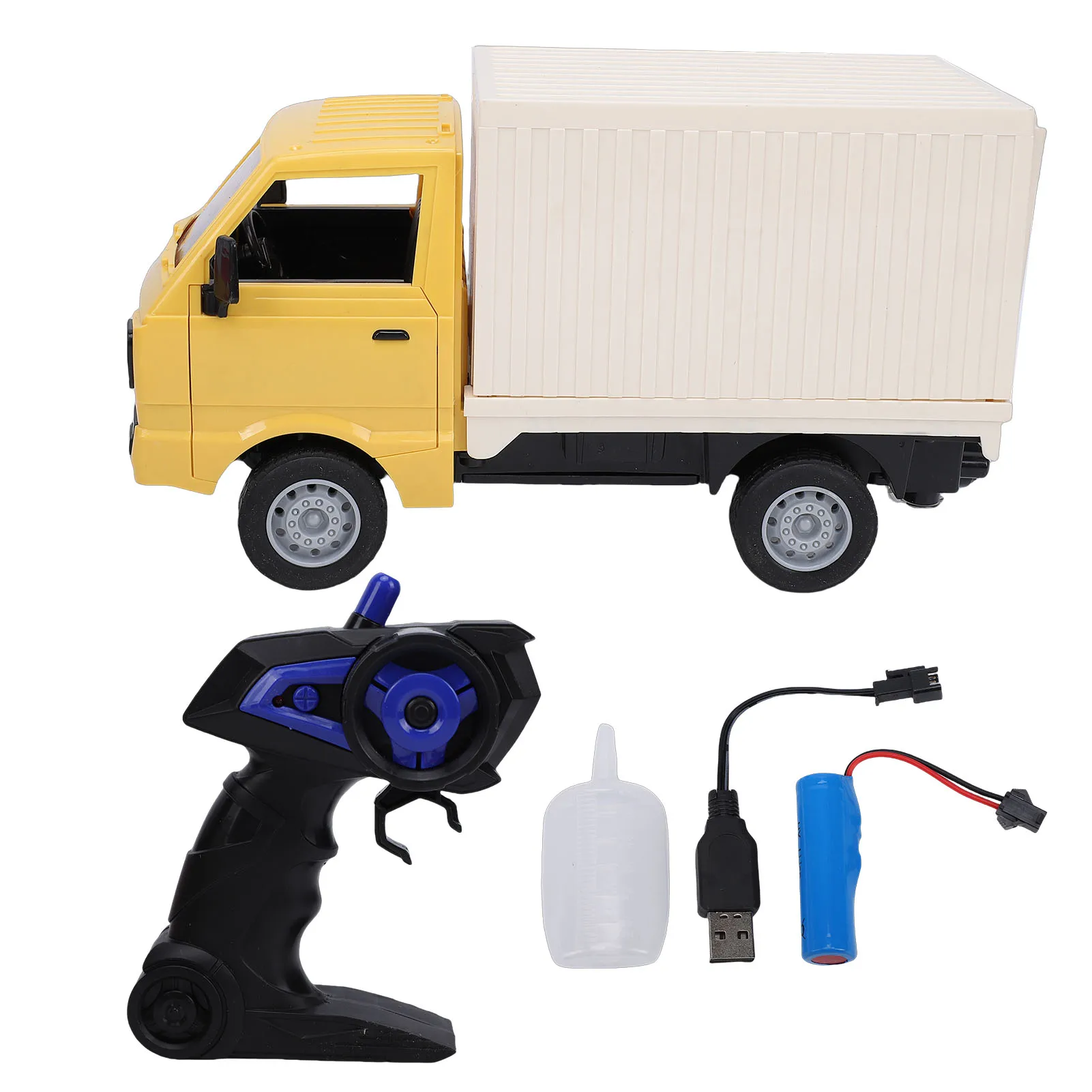 1:16 Remote Control Container Transport Truck Realistic Remote Control Transporter Car with Spray Function Openable Doors
1:16 Remote Control Container Transport Truck Realistic Remote Control Transporter Car with Spray Function Openable Doors