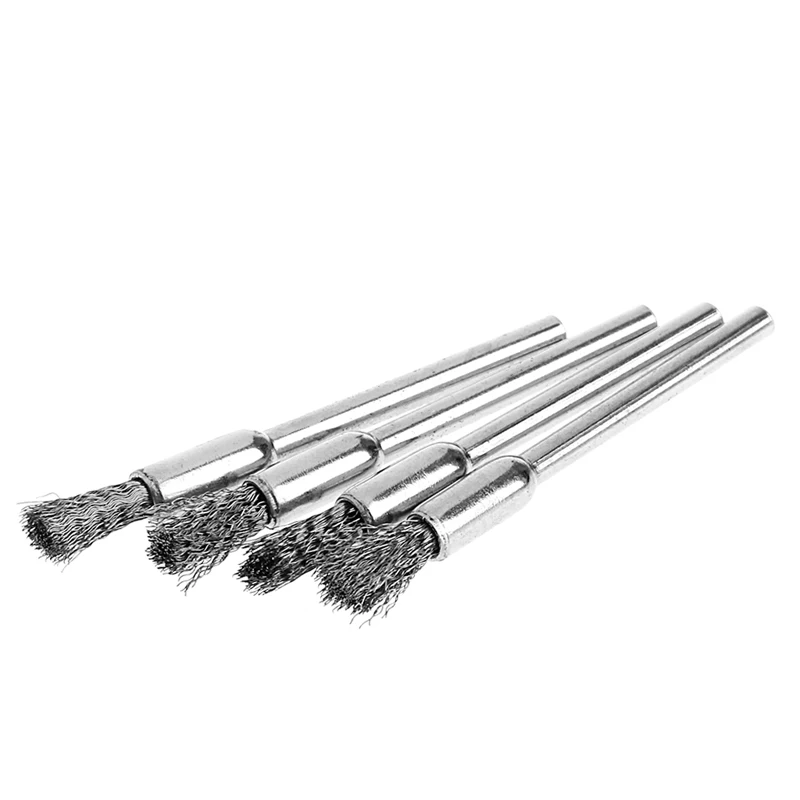 4Pcs 5mm Steel Wire Brushes Polishing Wheel Brush for Tools Mini Brushed Burr Welding Metal Surface Pretreatment,Grinding 
4Pcs 5mm Steel Wire Brushes Polishing Wheel Brush for Tools Mini Brushed Burr Welding Metal Surface Pretreatment,Grinding