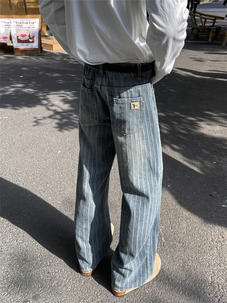 Retro American Starry Pattern Men's Jeans Spring Loose Straight Washed Casual Pants Trendy Brand Teenage Long Jeans
Retro American Starry Pattern Men's Jeans Spring Loose Straight Washed Casual Pants Trendy Brand Teenage Long Jeans