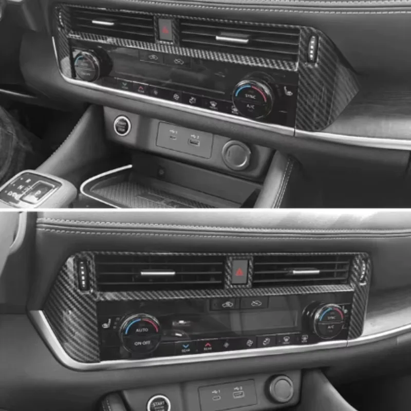Fit For Nissan Rogue X-Trail T33 2021-2024 Car Center Console Air Outlet Vent Cover Trim Decor Frame Sticker Accessories
Fit For Nissan Rogue X-Trail T33 2021-2024 Car Center Console Air Outlet Vent Cover Trim Decor Frame Sticker Accessories