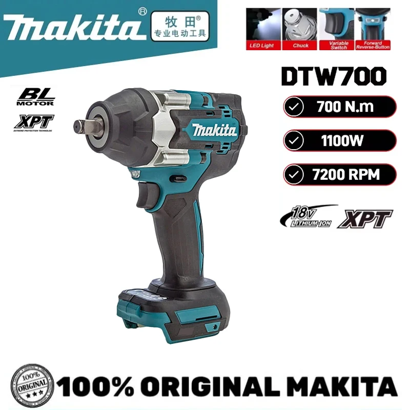 Makita DTW700 18V Brushless Electric Wrench Cordless Drill Screwdriver Free Delivery Large Torque Power Tools Torque Wrench
Makita DTW700 18V Brushless Electric Wrench Cordless Drill Screwdriver Free Delivery Large Torque Power Tools Torque Wrench
