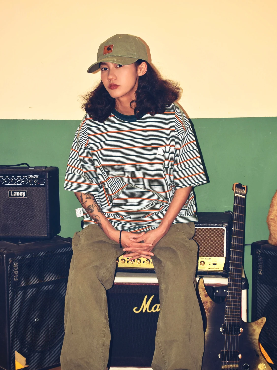 Classic Striped Crew Ne Loose ort Sve T-irt LAPRIMA Breathable Youthful Faion Summer Faion Trend Brand Logo Print
Classic Striped Crew Ne Loose ort Sve T-irt LAPRIMA Breathable Youthful Faion Summer Faion Trend Brand Logo Print