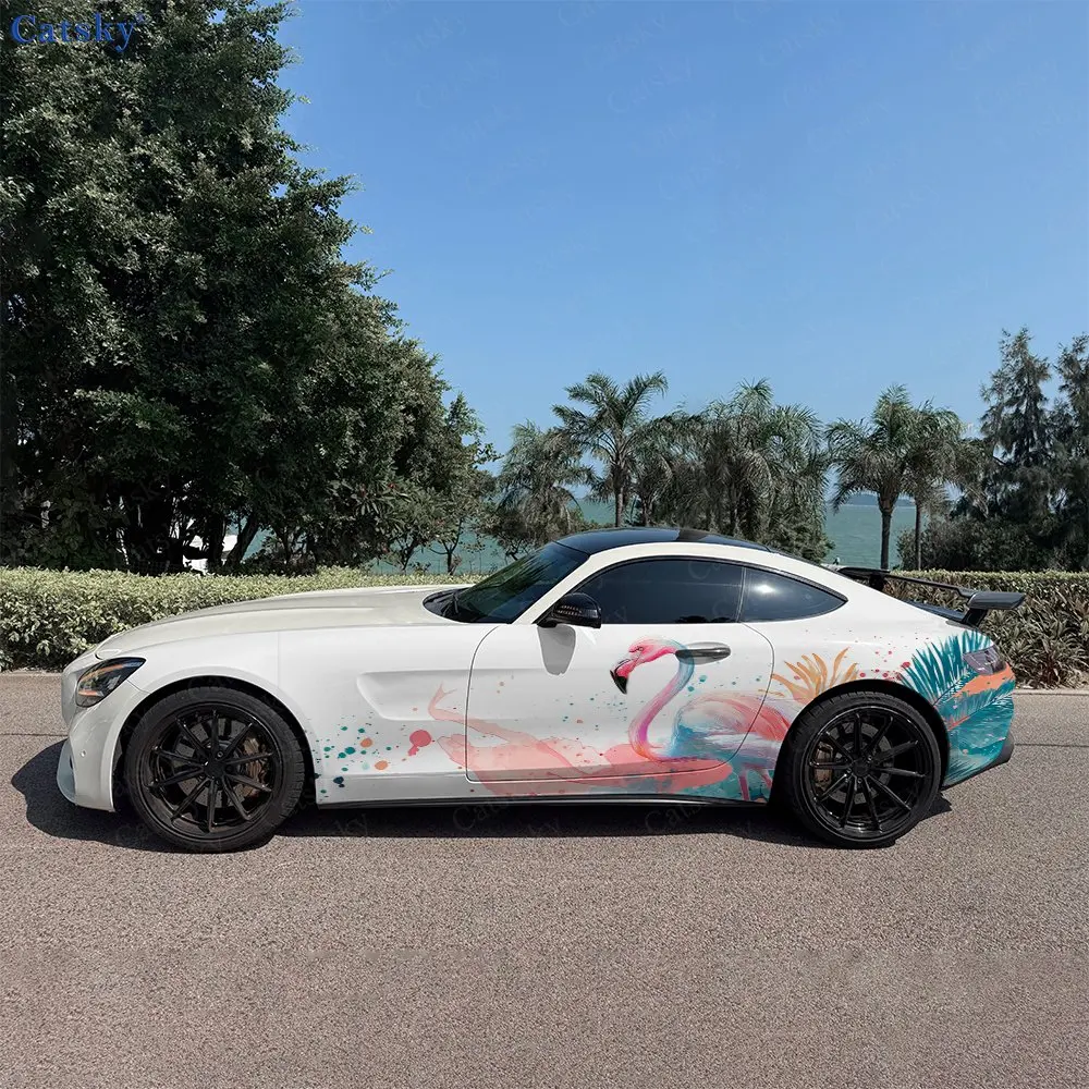 2pcs Pink Flamingo Feather , Durable, Fade-resistant, Enhance Vehicle Aesthetics With Bold Artistic Design Car Vinyl Wraps
2pcs Pink Flamingo Feather , Durable, Fade-resistant, Enhance Vehicle Aesthetics With Bold Artistic Design Car Vinyl Wraps