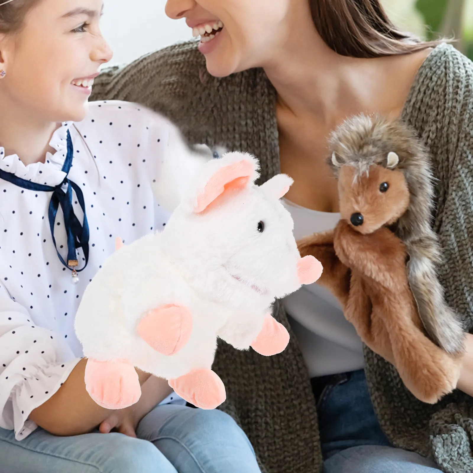 Mouse Hand Puppet Animal Style Soft Comfortable Interactive Storytelling Prop for Kids Educational Imagination Development
Mouse Hand Puppet Animal Style Soft Comfortable Interactive Storytelling Prop for Kids Educational Imagination Development