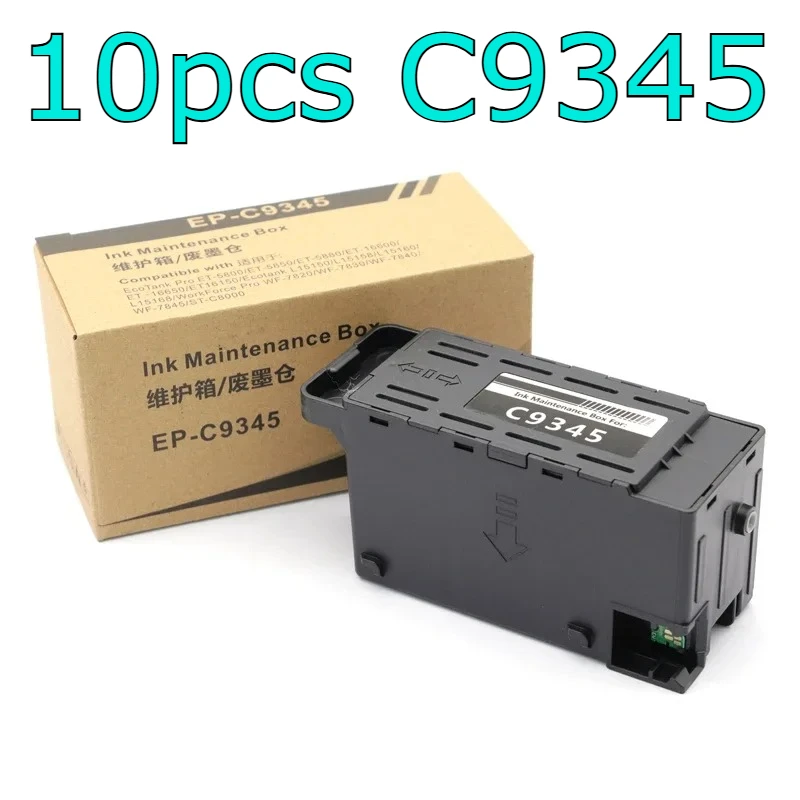 C9345 C12C93459 Maintenance Tank for EPSON L18050 L15140 L15150 L15160 L15180 L6550 L6580 L8050 Printer Waste Ink Collector Box
C9345 C12C93459 Maintenance Tank for EPSON L18050 L15140 L15150 L15160 L15180 L6550 L6580 L8050 Printer Waste Ink Collector Box