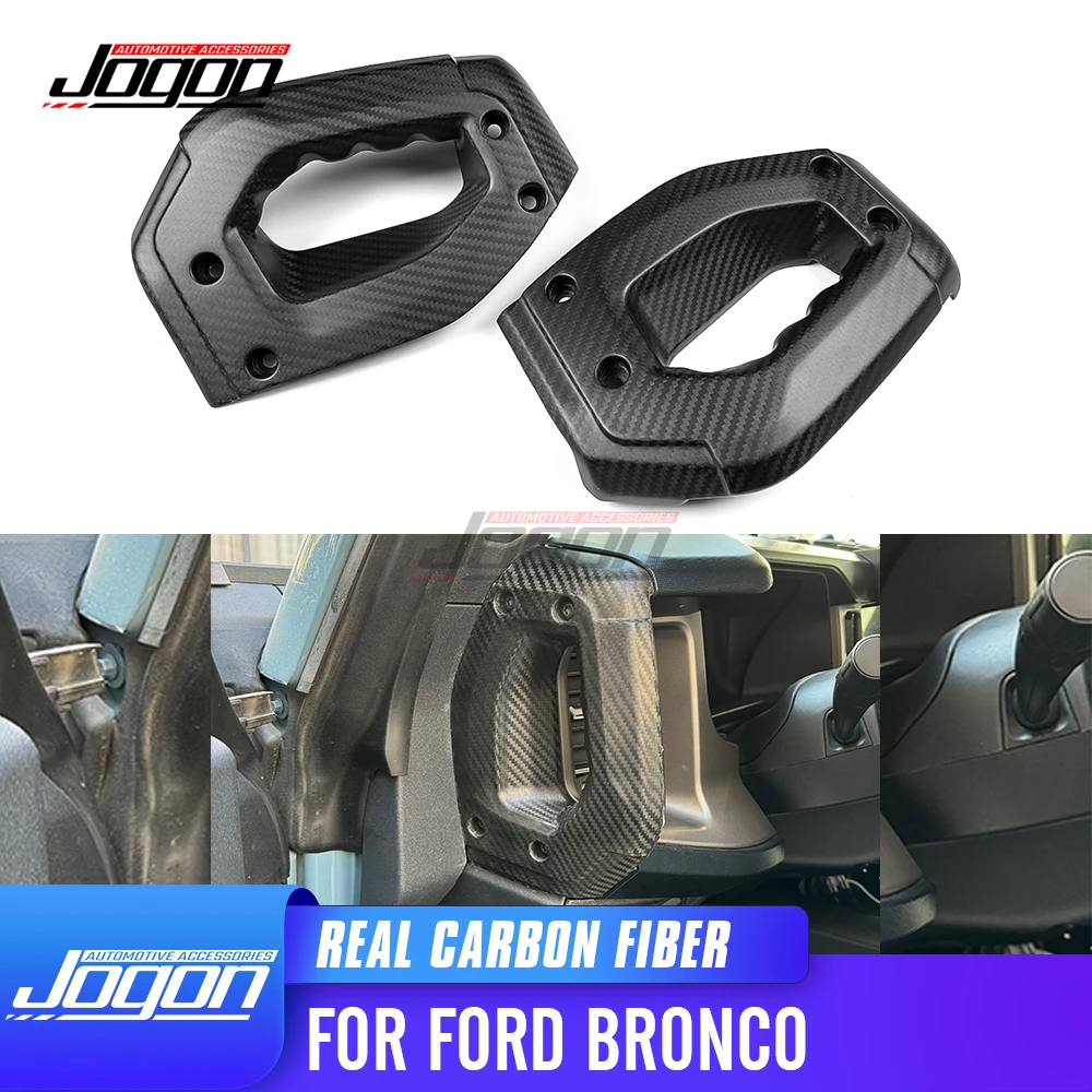 For Ford Bronco Raptor 2021-2025 Matte Carbon Fiber Car Interior Center Console Dashboard Side Handle Cover Trim Accessories
For Ford Bronco Raptor 2021-2025 Matte Carbon Fiber Car Interior Center Console Dashboard Side Handle Cover Trim Accessories
