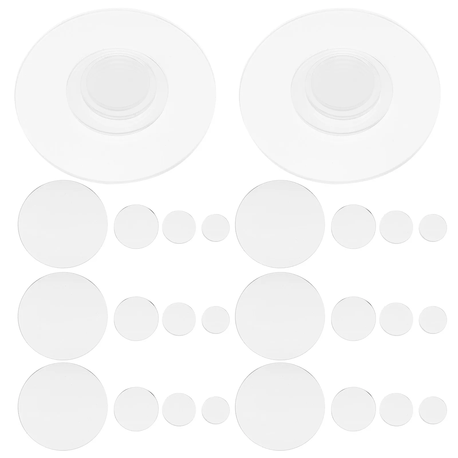 40Pcs Clear Acrylic Round Bases Sturdy Miniature Base for DIY Models Mini Round Base for and Figures Miniature Bases
40Pcs Clear Acrylic Round Bases Sturdy Miniature Base for DIY Models Mini Round Base for and Figures Miniature Bases