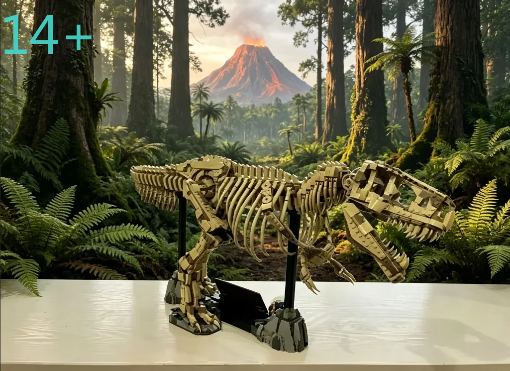 Moc lnright shop 3145pcs 76968 Dinosaur Fossils Desktop decoration Dinosaur Park for Kids Boys Birthday Gifts
Moc lnright shop 3145pcs 76968 Dinosaur Fossils Desktop decoration Dinosaur Park for Kids Boys Birthday Gifts