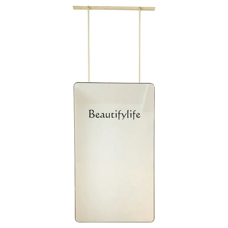 Ceiling Stainless Steel Hanging Mirror Rectangular Wall Hanging Entrance Decoration Hanging Mirror
Ceiling Stainless Steel Hanging Mirror Rectangular Wall Hanging Entrance Decoration Hanging Mirror