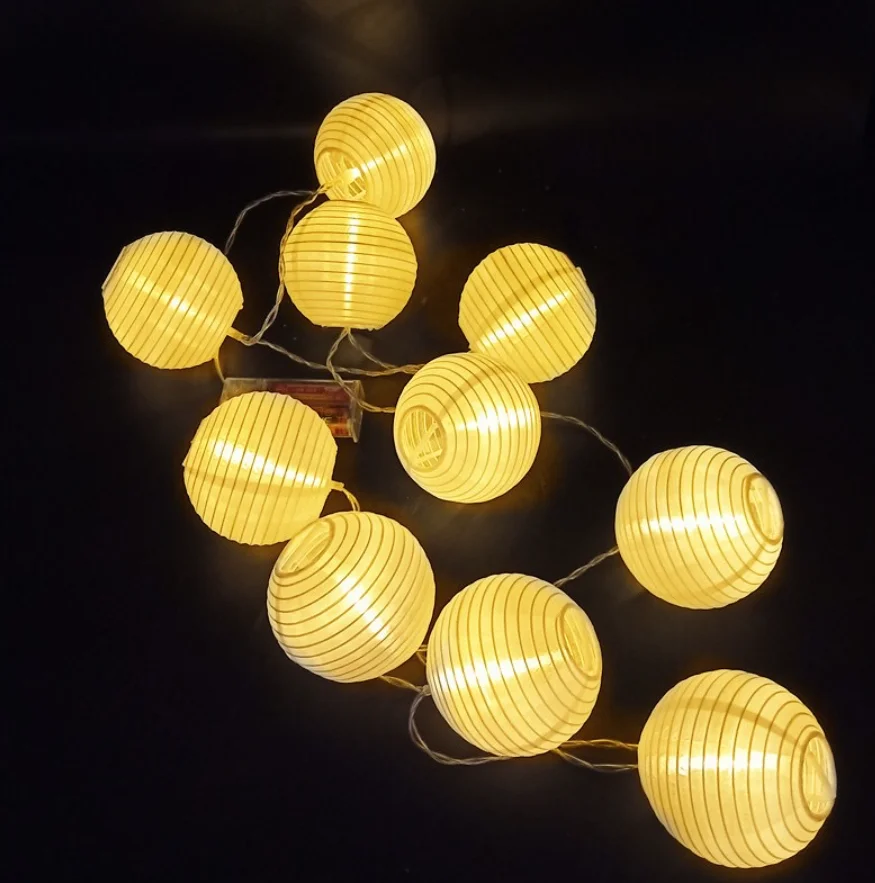 20sets 16.4ft Nylon Lanterns Wire String Lights Banner LED Glow Hanging Lantern Indoor Outdoor Patio Party Wedding Bistro Decor
20sets 16.4ft Nylon Lanterns Wire String Lights Banner LED Glow Hanging Lantern Indoor Outdoor Patio Party Wedding Bistro Decor