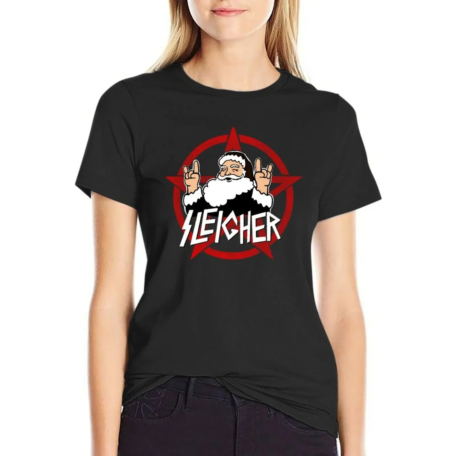 Santa goes Metal Santa Sleigher Забавное Рождество для Metalheads Футболка Женская одежда Блузка женская одежда
Santa goes Metal Santa Sleigher Забавное Рождество для Metalheads Футболка Женская одежда Блузка женская одежда