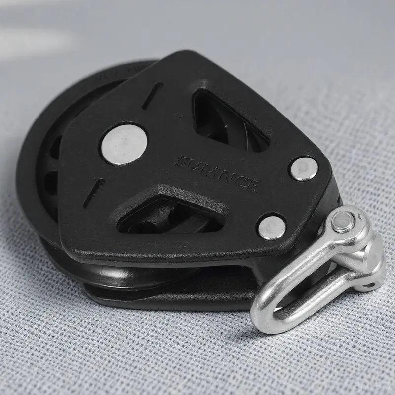 Pulley Bearing Stainless Steel Nylon Wear Resistant Swivel Pulley Block for Sailing Boat Gym Cable Lifting Tool
Pulley Bearing Stainless Steel Nylon Wear Resistant Swivel Pulley Block for Sailing Boat Gym Cable Lifting Tool