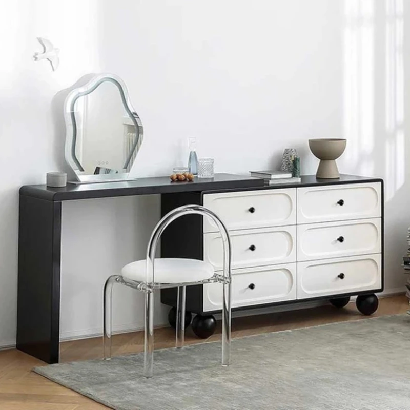 Design Modern Dressing Table White Mirror Nordic Aesthetic Hotel Makeup Table Storage Organizer Women Pentiadeira Furniture
Design Modern Dressing Table White Mirror Nordic Aesthetic Hotel Makeup Table Storage Organizer Women Pentiadeira Furniture