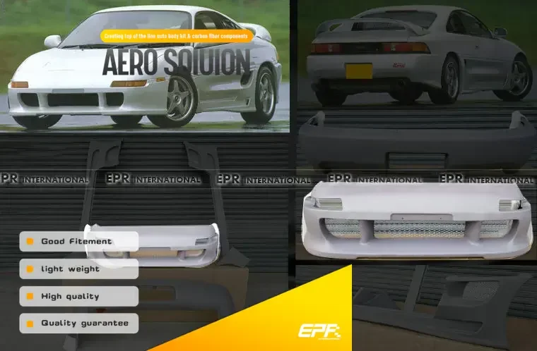 Для TOYOTA MR2 SW20 Тип TMS Передний бампер | Высокое качество | Прямая посадка | Прочный материал
Для TOYOTA MR2 SW20 Тип TMS Передний бампер | Высокое качество | Прямая посадка | Прочный материал