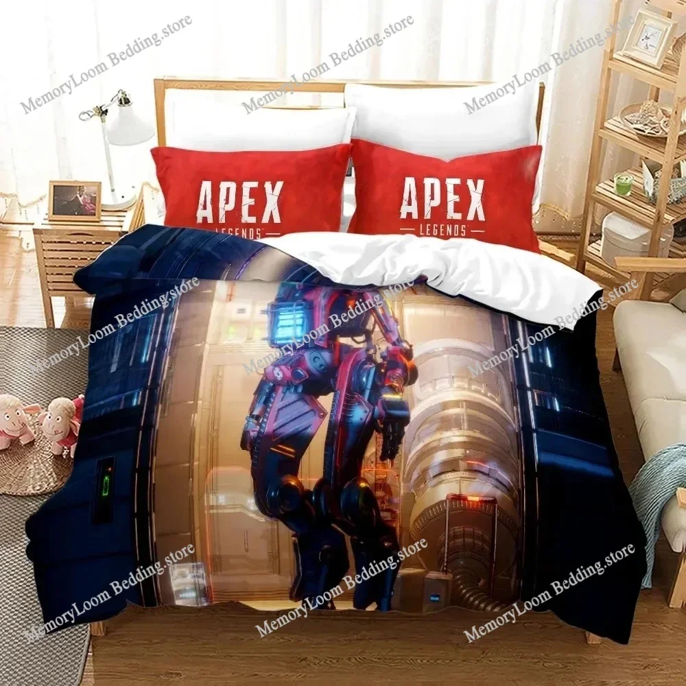 3D Printing Trendy Soft APEX Legends Game Bedding Set Duvet Cover Pillowcase Comforter King/Queen Size Boys Adult Bed Set
3D Printing Trendy Soft APEX Legends Game Bedding Set Duvet Cover Pillowcase Comforter King/Queen Size Boys Adult Bed Set