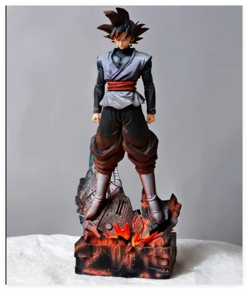 Jt New 37.5cm Dragon Ball Black Goku Zamasu Statue Battle Broken Base Pvc Anime Figure Desktop Ornament Toy Gift For Anime Fans
Jt New 37.5cm Dragon Ball Black Goku Zamasu Statue Battle Broken Base Pvc Anime Figure Desktop Ornament Toy Gift For Anime Fans
