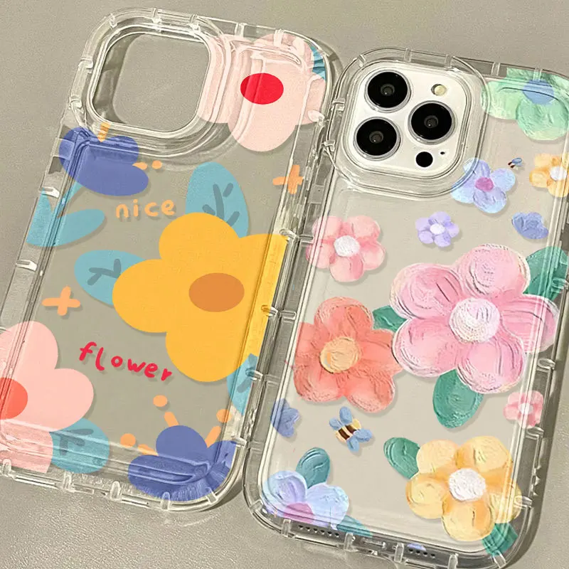 Silicone Transparent Phone Case For iPhone 13 11 16 15 Pro Max 14 12 XS X XR 7 8 Plus SE 16promax Shockproof Flower Funda Cover
Silicone Transparent Phone Case For iPhone 13 11 16 15 Pro Max 14 12 XS X XR 7 8 Plus SE 16promax Shockproof Flower Funda Cover
