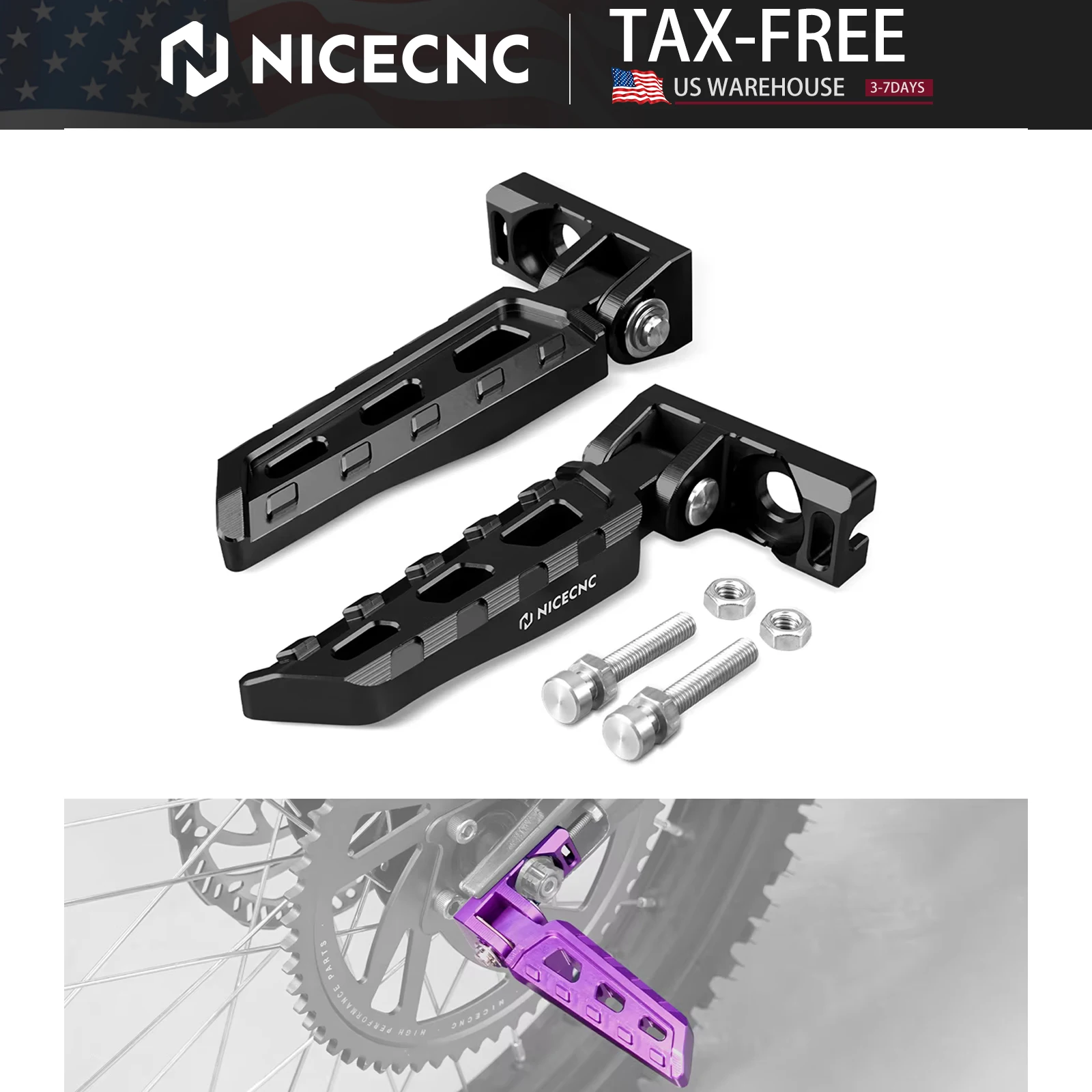 NICECNC Electric Bike Chain Tensioner Adjuster Block Rear Stund Peg Kit For Surron Light Bee X S L1E Sur-Ron Segway X160 X260
NICECNC Electric Bike Chain Tensioner Adjuster Block Rear Stund Peg Kit For Surron Light Bee X S L1E Sur-Ron Segway X160 X260