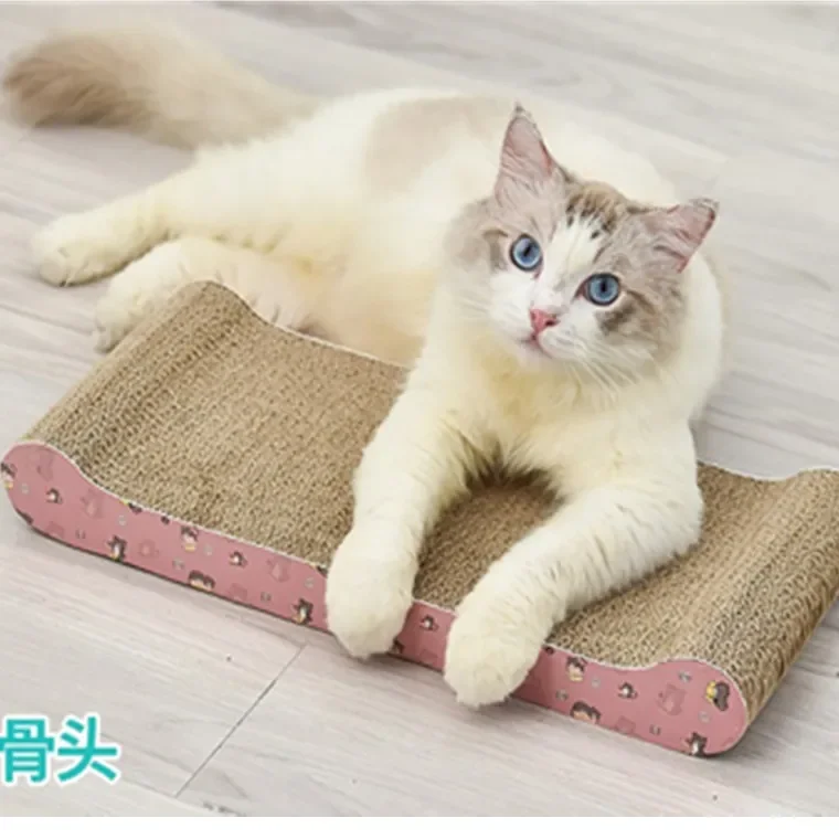 Large Bone Scratching Board Claw Grinder Claw Board Corrugated Cat Scratching Pad Pet Products
Large Bone Scratching Board Claw Grinder Claw Board Corrugated Cat Scratching Pad Pet Products