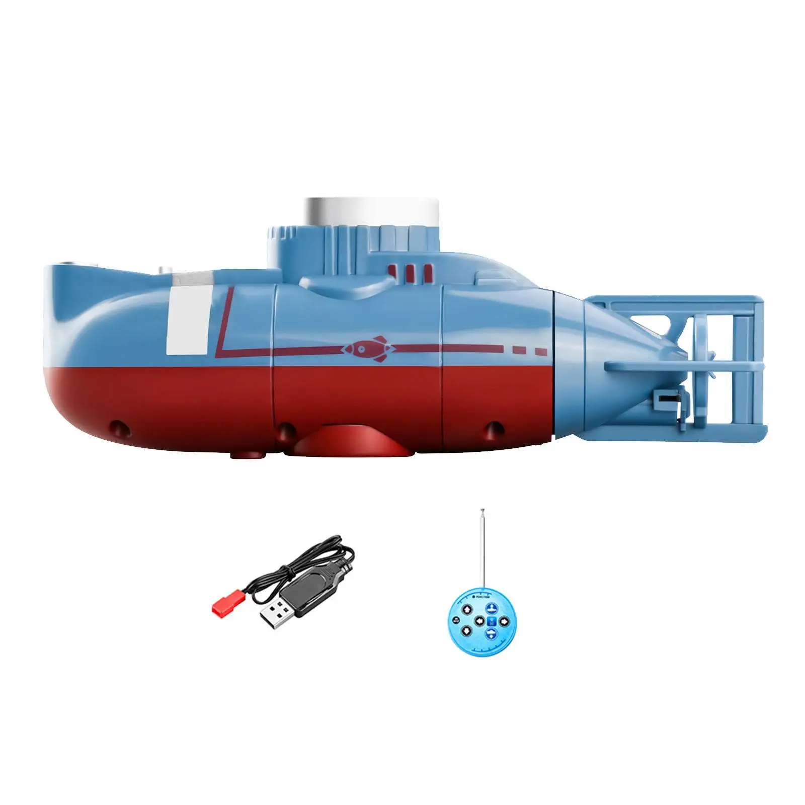 Mini RC Submarine Remote Control Submarine for Water Tub Gift for Kids Boys
Mini RC Submarine Remote Control Submarine for Water Tub Gift for Kids Boys