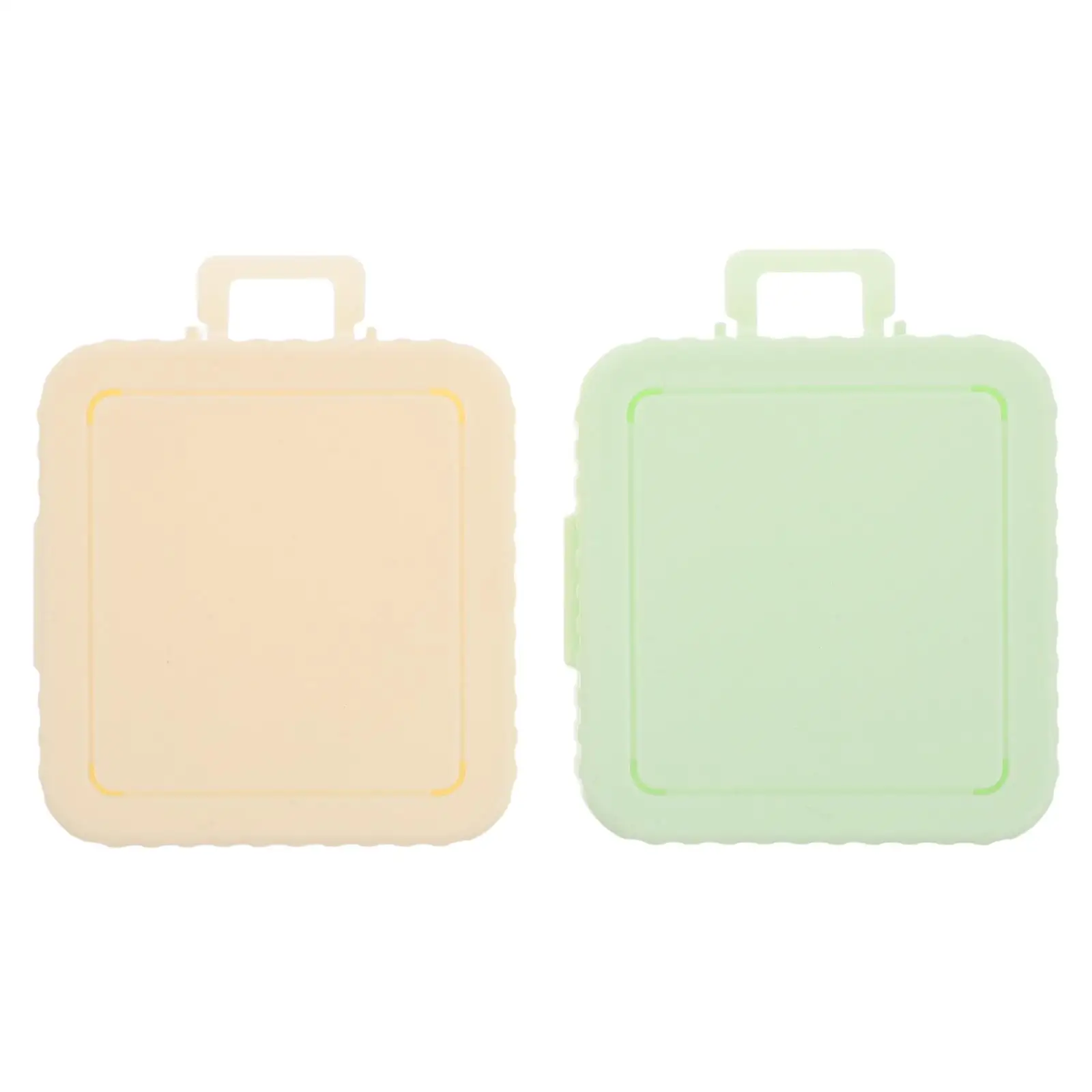 2 Pcs Powder Puff Storage Box Large Capacity Travel Friendly Square Design Plastic Foundation Container Makeup Organzier
2 Pcs Powder Puff Storage Box Large Capacity Travel Friendly Square Design Plastic Foundation Container Makeup Organzier