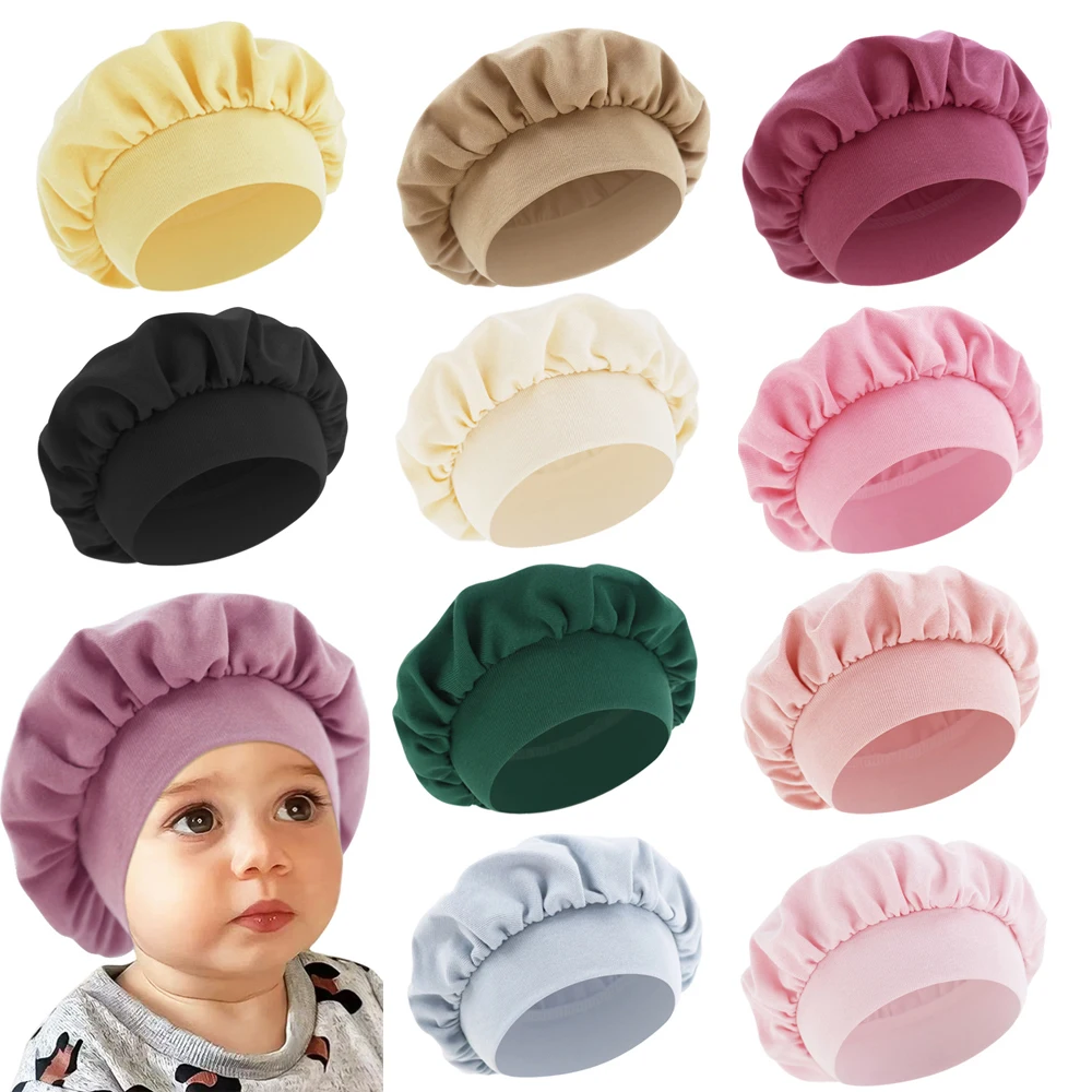4Pcs Baby Sleeping Cap Soft Autumn Kids Beanie Hats for Girls Boys Elastic Children Hair Care Cap Infant Bonnet Toddler Hat 1-4Y
4Pcs Baby Sleeping Cap Soft Autumn Kids Beanie Hats for Girls Boys Elastic Children Hair Care Cap Infant Bonnet Toddler Hat 1-4Y