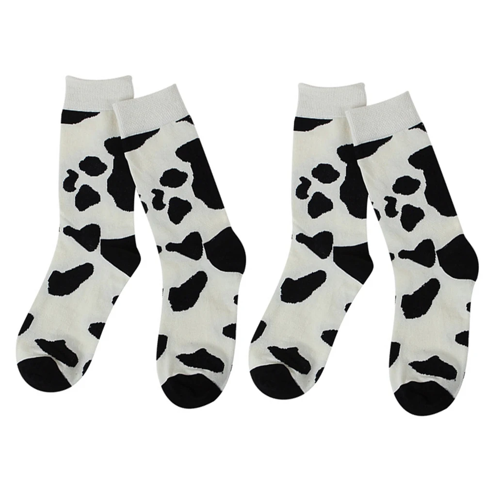 2 Pairs Cow Print Socks Women Comfortable Lovely Long Tube Knitted Birthday Gift Wear
2 Pairs Cow Print Socks Women Comfortable Lovely Long Tube Knitted Birthday Gift Wear