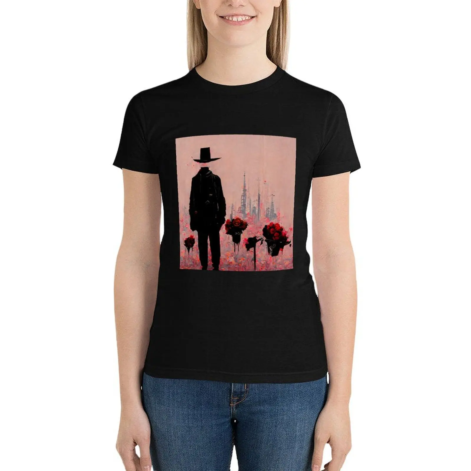Ka and Roses T-Shirt cute clothes hippie clothes Blouse new edition t shirts for Women
Ka and Roses T-Shirt cute clothes hippie clothes Blouse new edition t shirts for Women