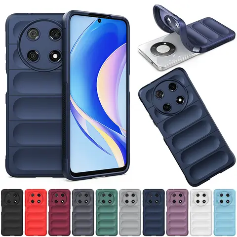 For Huawei Nova Y90 Case Shockproof Silicone Soft TPU Phone Case For Huawei Nova Y90 NovaY90 Y 90 6.7 Bumper Protect Back Cover