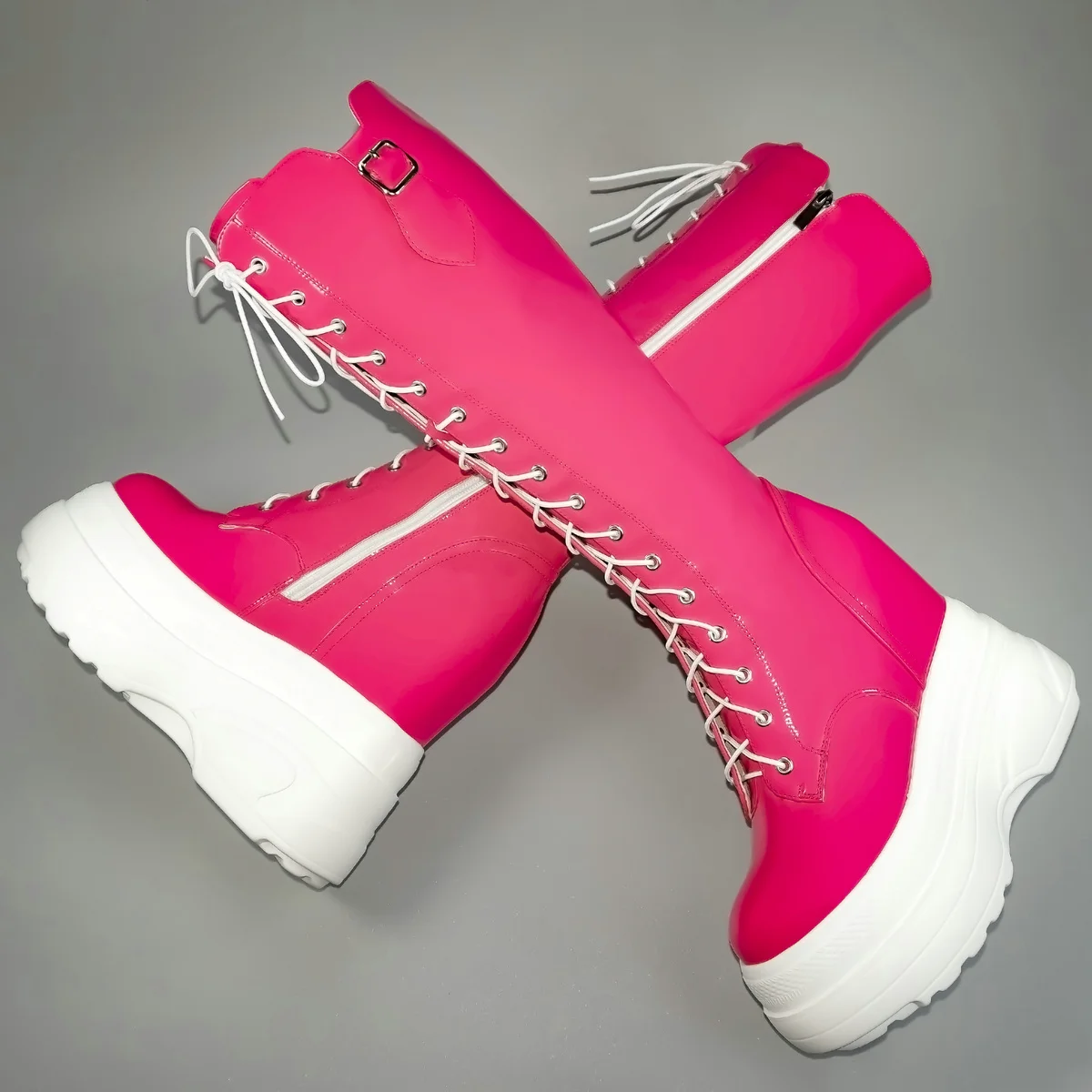Winter Chunky Sneakers Women Large Size 47 Patent Leather Wedges High Heel Knee High Snow Boots Plus Size 46 45 Platform Pumps
Winter Chunky Sneakers Women Large Size 47 Patent Leather Wedges High Heel Knee High Snow Boots Plus Size 46 45 Platform Pumps