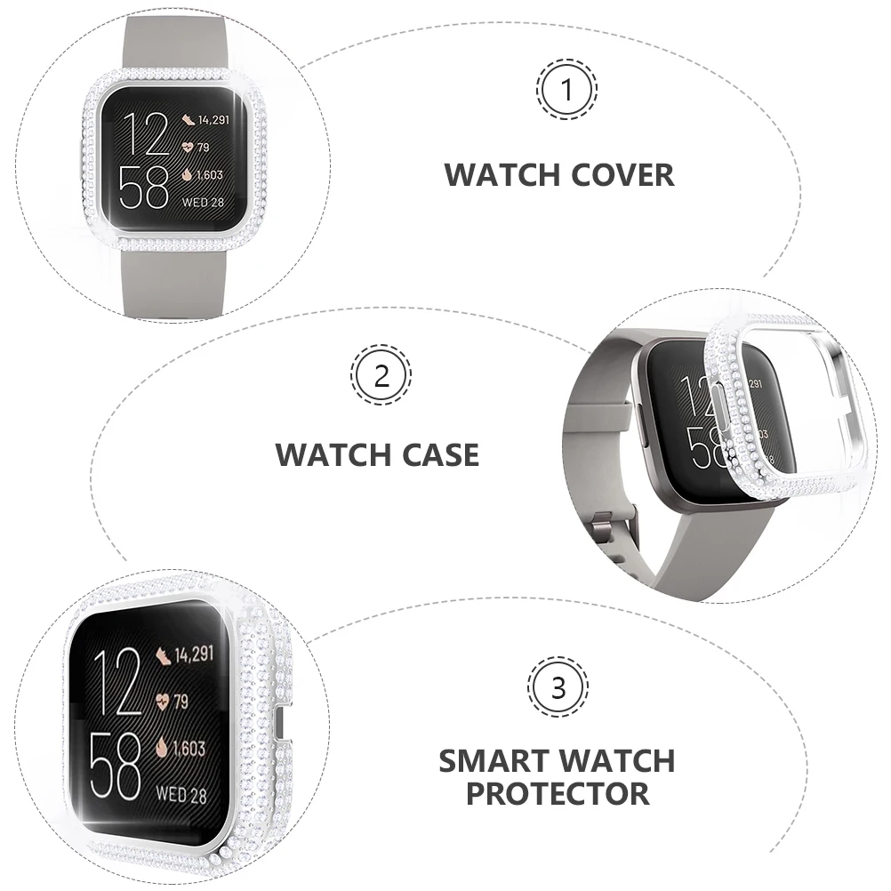 1 pc Diamond Cover High-Hardness Protective Cover For Smart Anti-Scratch Durable Watch Protector Full Edge Protection
1 pc Diamond Cover High-Hardness Protective Cover For Smart Anti-Scratch Durable Watch Protector Full Edge Protection