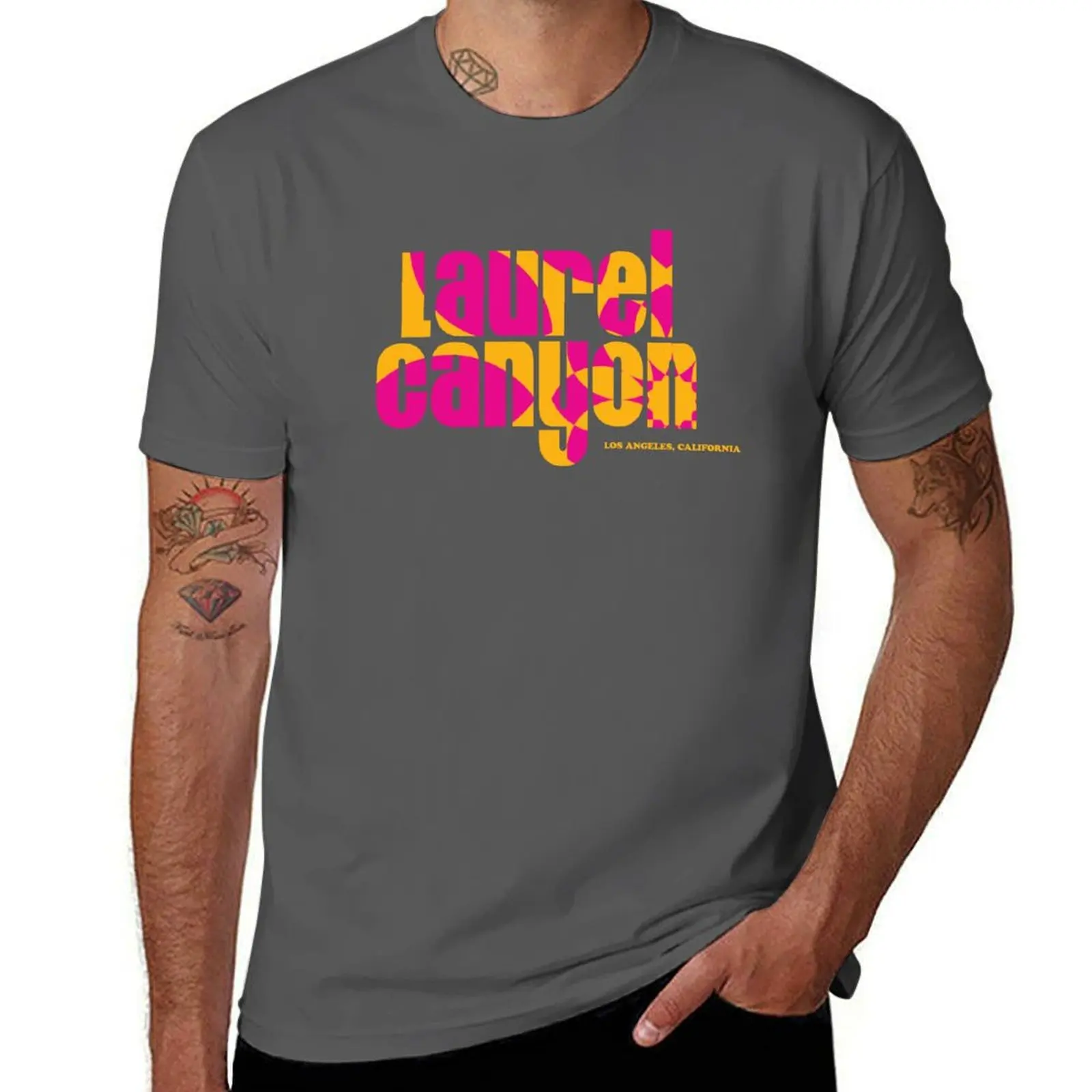 Laurel Canyon psychedelic flower logo - pink T-Shirt aesthetic clothes valentines clothes heavyweights clothes for men
Laurel Canyon psychedelic flower logo - pink T-Shirt aesthetic clothes valentines clothes heavyweights clothes for men