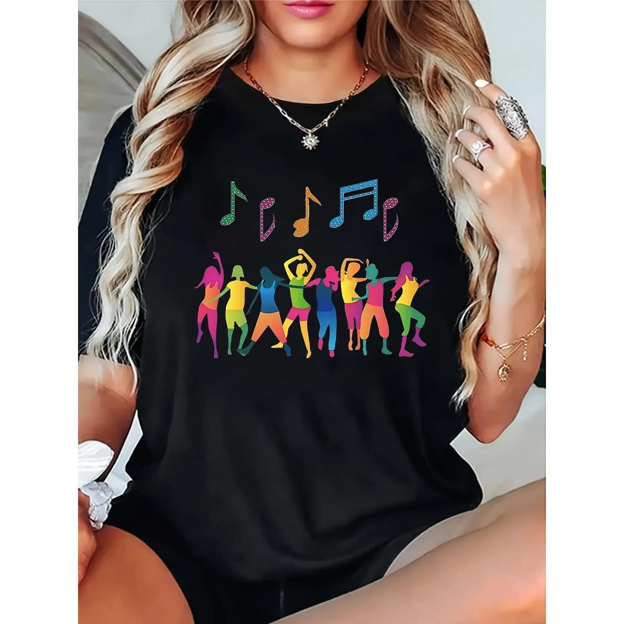 Dance Party T-Shirt | Colorful Music & Dance Graphic Tee for Women | Perfect Gift for Dancers & Music Lovers
Dance Party T-Shirt | Colorful Music & Dance Graphic Tee for Women | Perfect Gift for Dancers & Music Lovers