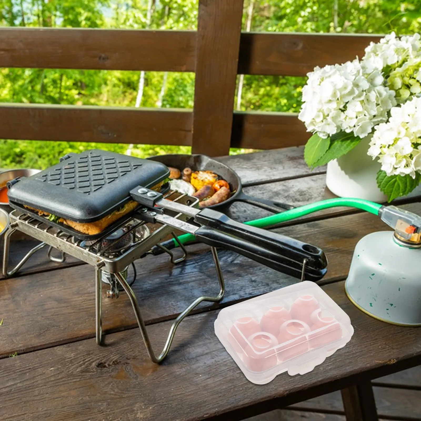 Flat Portable Egg Storage Container Shockproof Anti Breakage for Camping Picnic Outdoor Travel Freshness Preserving Egg
Flat Portable Egg Storage Container Shockproof Anti Breakage for Camping Picnic Outdoor Travel Freshness Preserving Egg