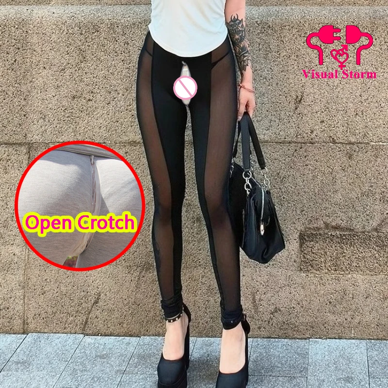 Side See Through Woman Sexy Open Crotch Leggings Tight Fitting Casual Fashion Trousers Skinny Gym Hot Pants Crotchless Clubwear
Side See Through Woman Sexy Open Crotch Leggings Tight Fitting Casual Fashion Trousers Skinny Gym Hot Pants Crotchless Clubwear